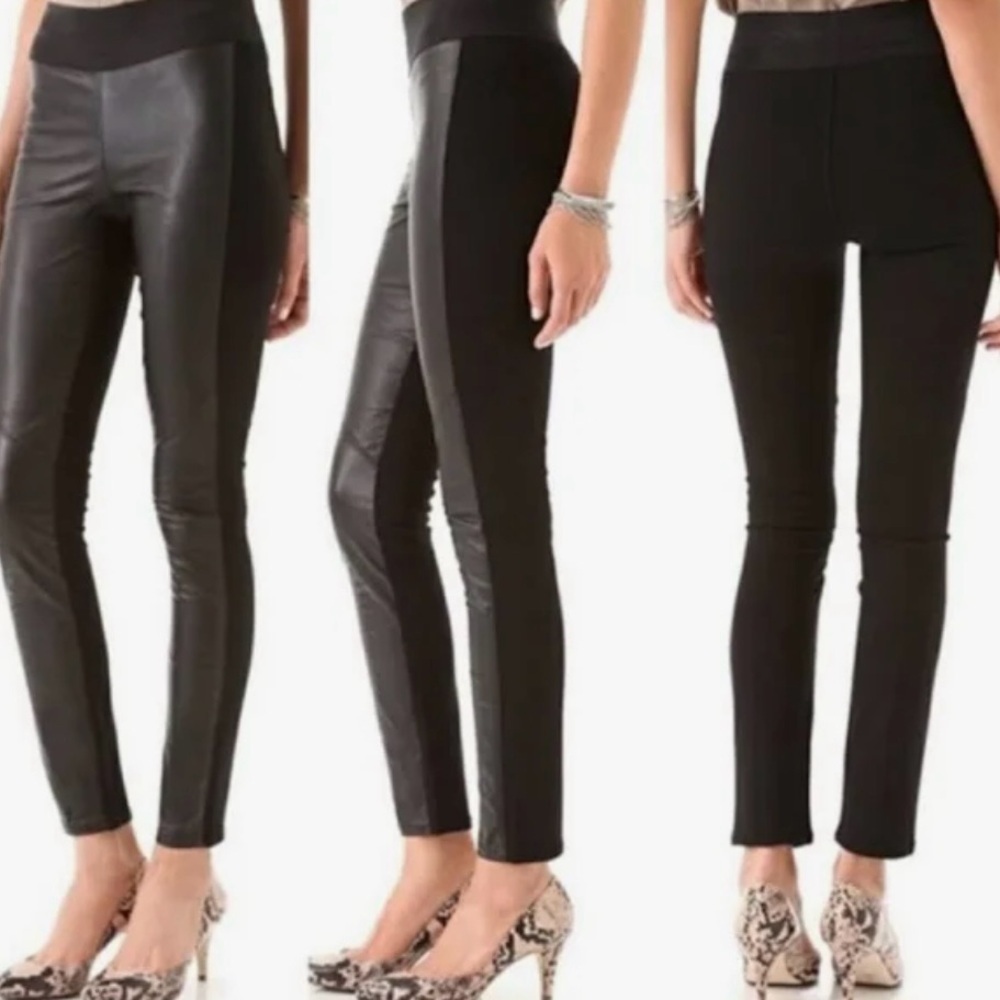 Club Monaco Tasha faux leather leggings